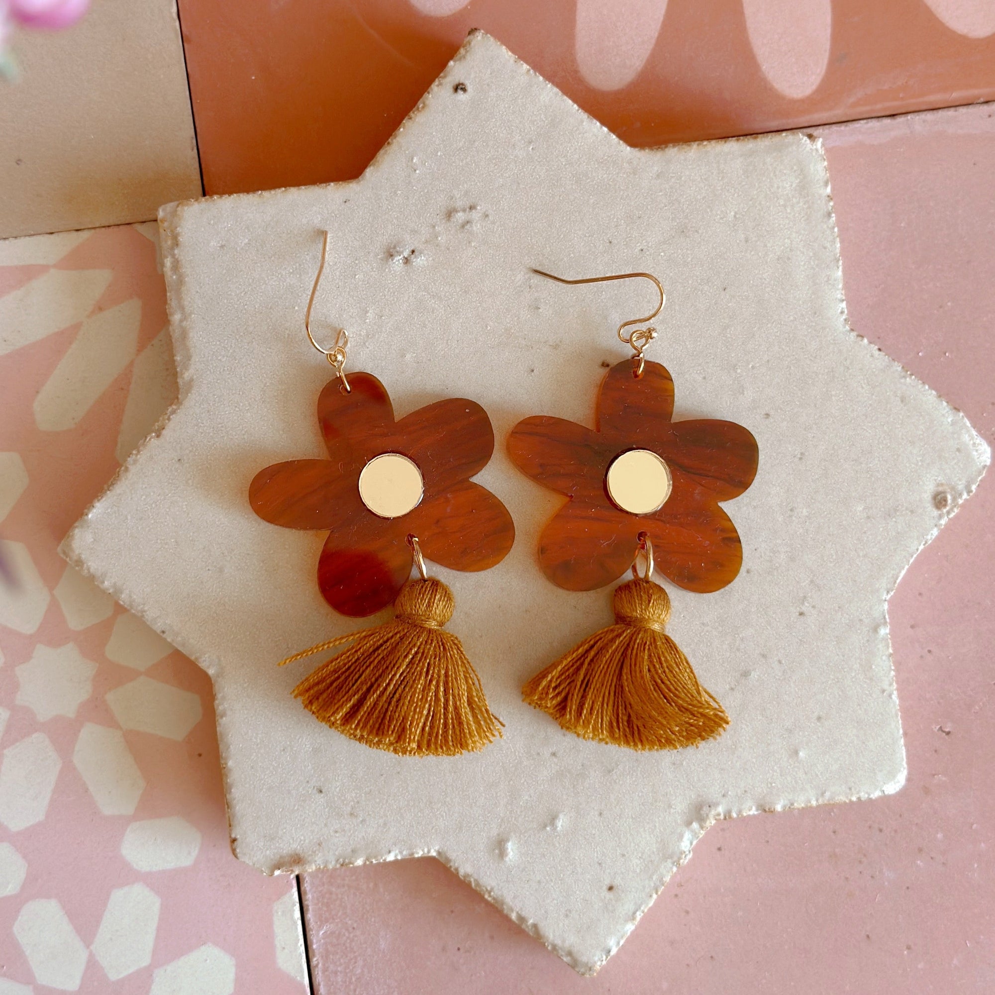 Bella Tassel Dangles | Tort + Tan