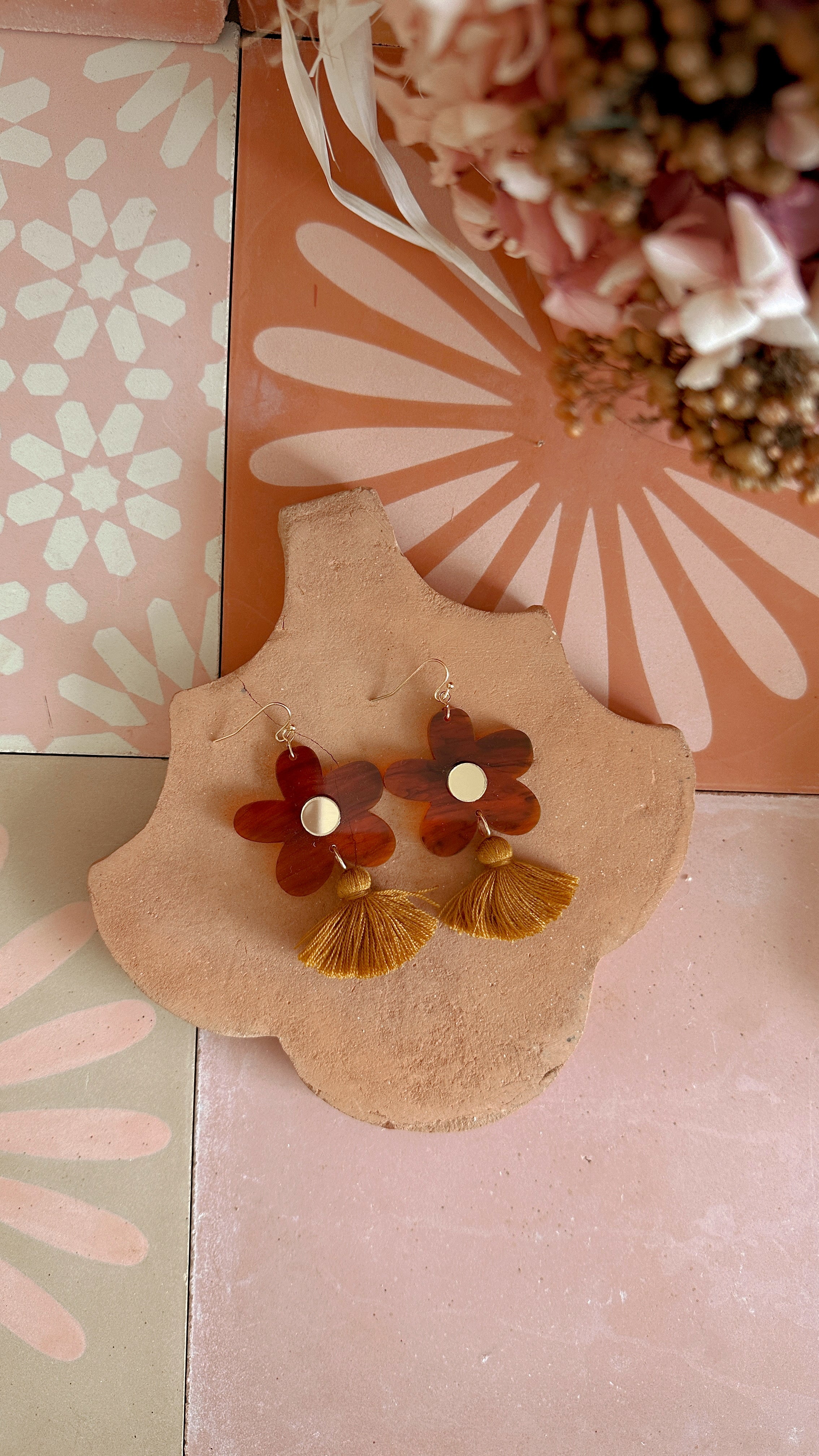 Bella Tassel Dangles | Tort + Tan