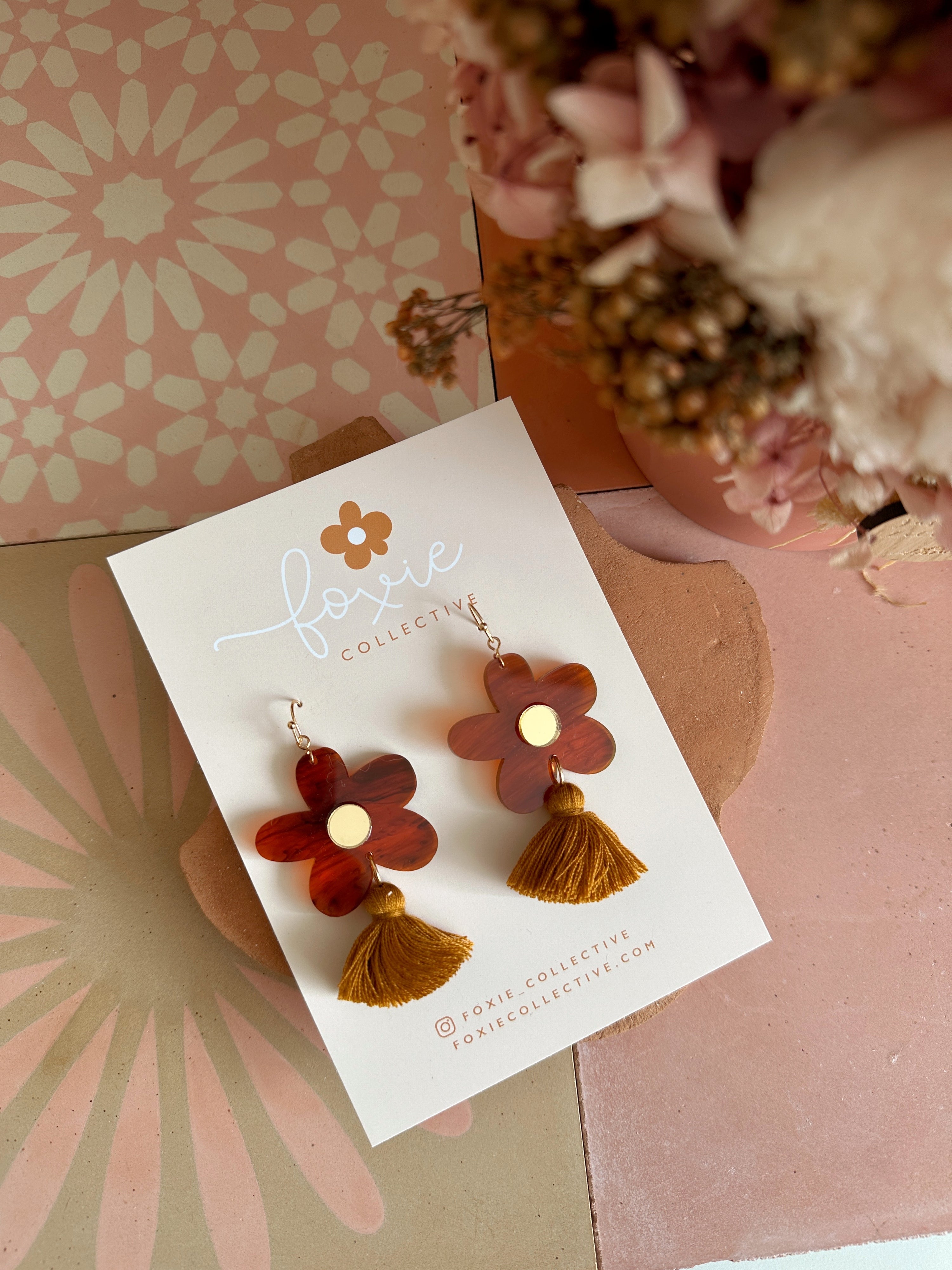 Bella Tassel Dangles | Tort + Tan