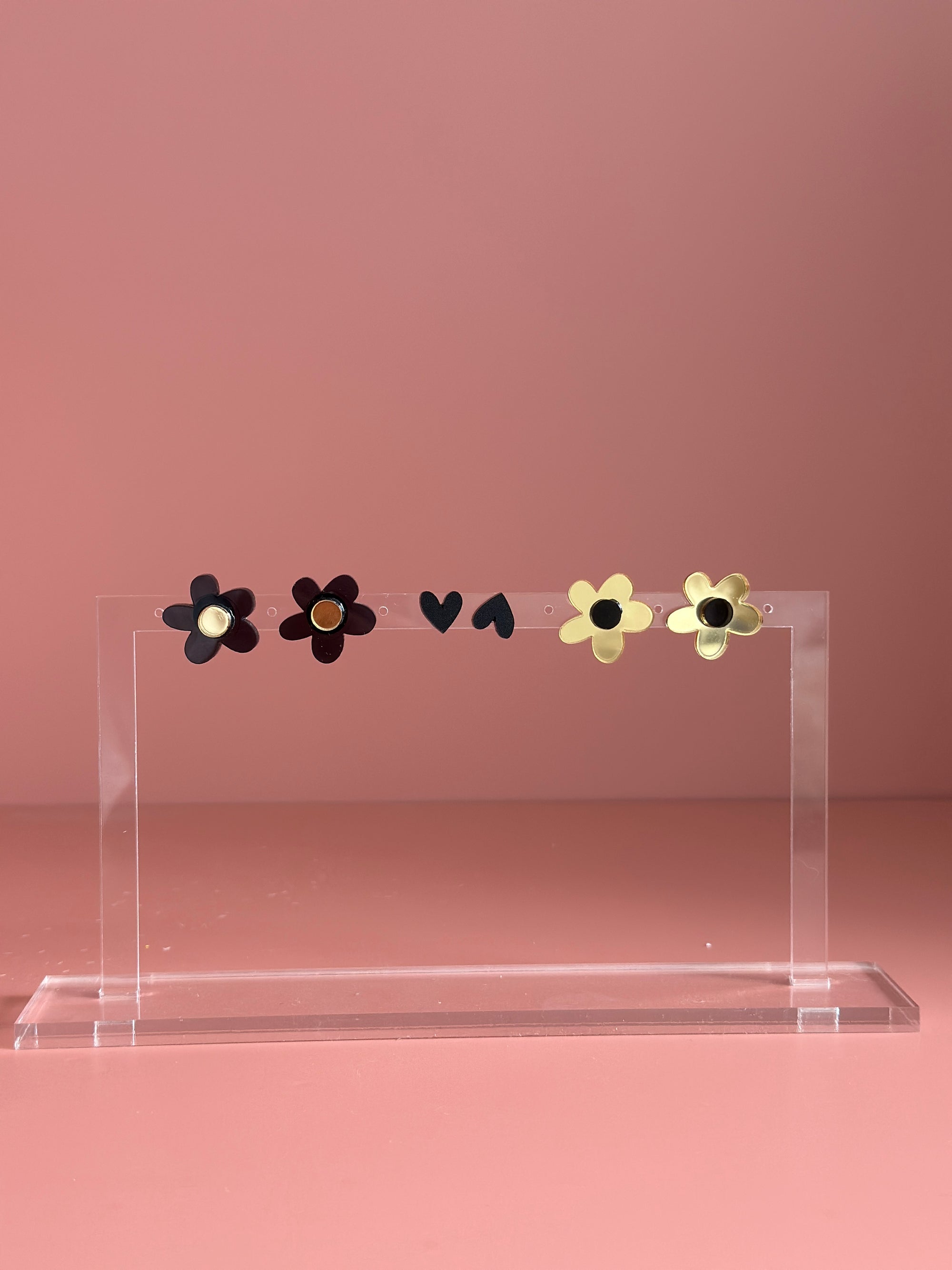 Stud Pack Trio | Black + Gold #2