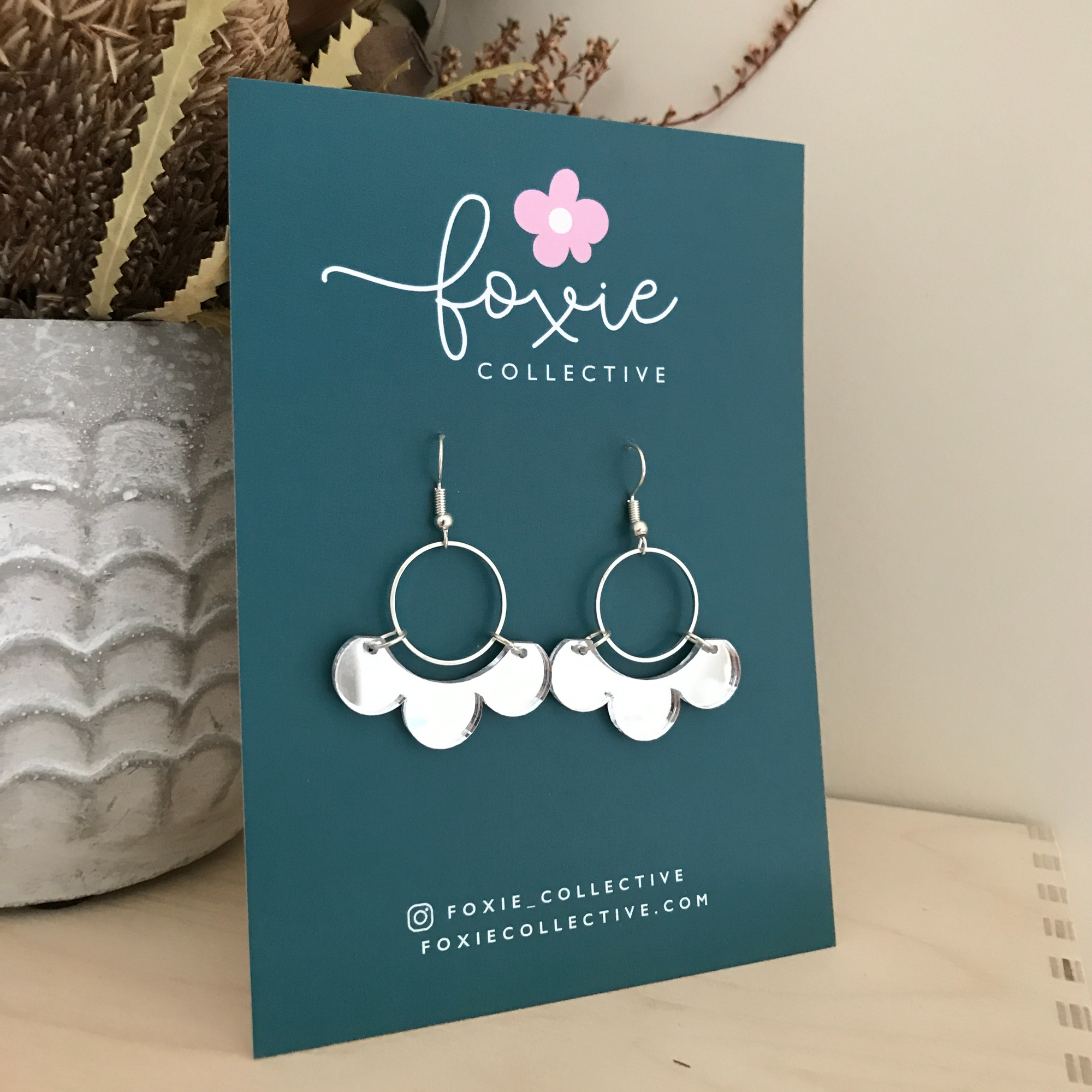 Elise Earrings | Silver