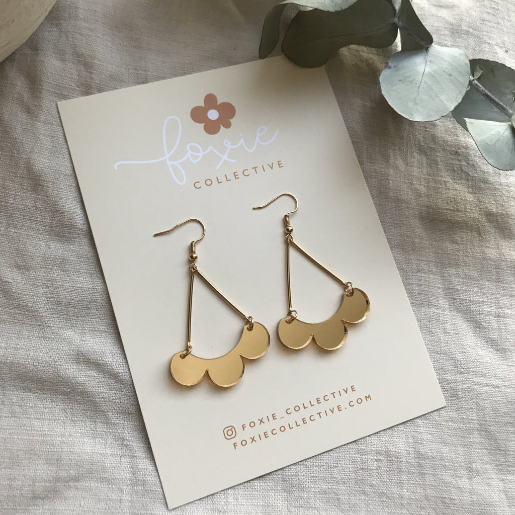 Maisie Earrings | Gold