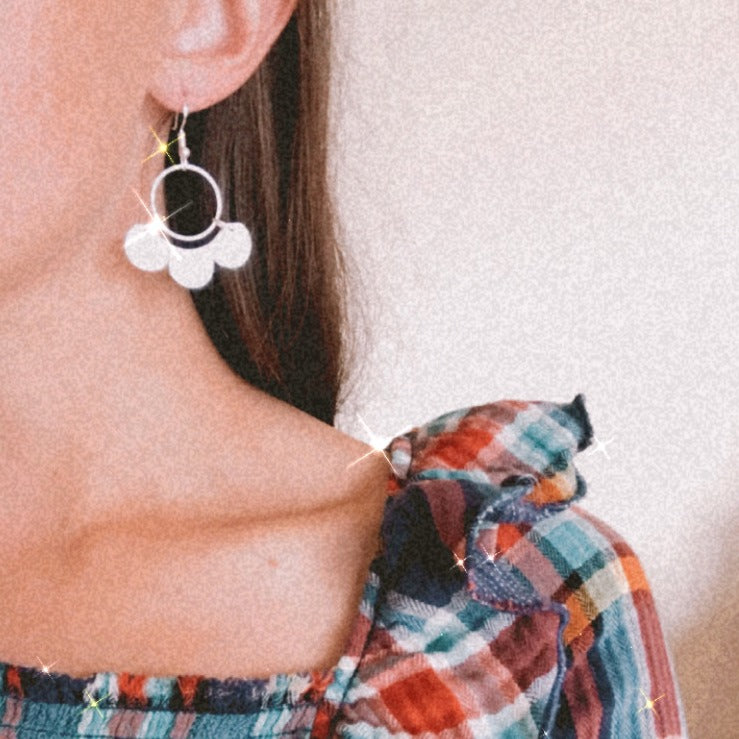 Elise Earrings | Silver